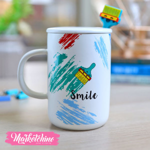 Ceramic Mug-Smile