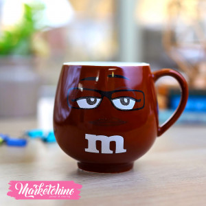 Ceramic Mug-M&M'S-Brown 