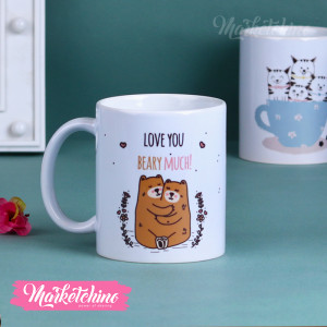 Printed Mug-Love You Beary