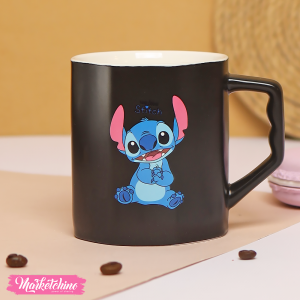 Ceramic Mug-Black Stitch 