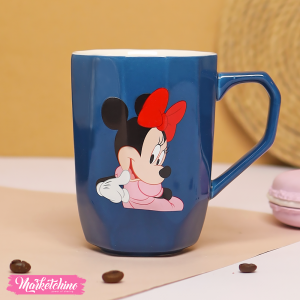 Ceramic Mug-Blue Minnie Mouse 