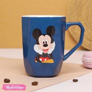 Ceramic Mug-Blue Mickey Mouse 