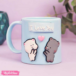 Polymer Ceramic Mug - I Love You 