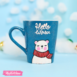 Painted Mug-Hello Winter