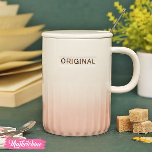 Ceramic Mug-Pink Original 