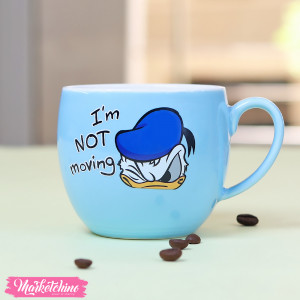 Ceramic Mug-Light Blue Donald Duck
