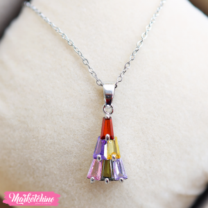 Stainless Steel Necklace-Triangle