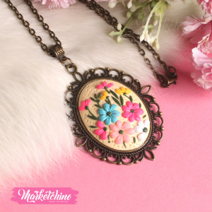 Necklace- Colorful Flower