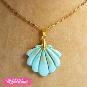 Polymer Clay Necklace-Sea shell