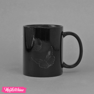Printed Ceramic Mug - Butterflies