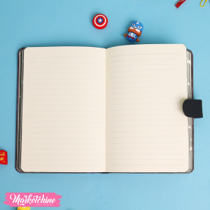 NoteBook-Purple Flower ( A 5 )