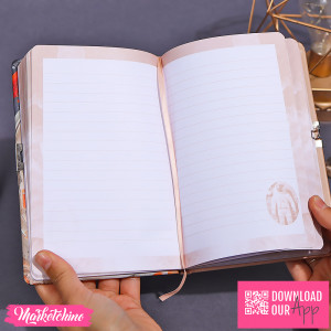 Notebook With Lock - Astronaut ( A 5)