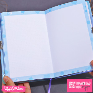 Notebook With Lock - Big Pen  ( A 5)