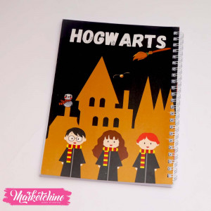 NoteBook-Harry Potter-Black 