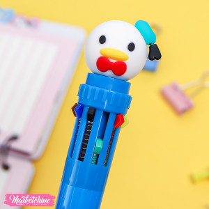 10 Colors Ballpoint Pen - Donald Duck
