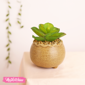 Artificial Ceramic Plant-Beige 2