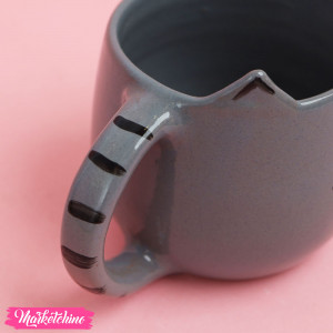 Pottery Mug - Cat
