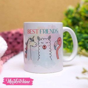 Printed Mug-Best Friends 