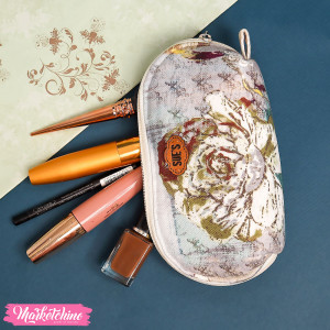 Make Up Bag - Patchwork - Flower