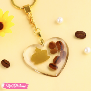 Resin Keychain- Coffee