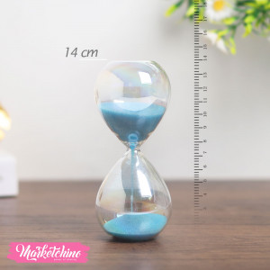  Anti Reflection Sand Clock (57 sec )-Lght Blue (14 cm)