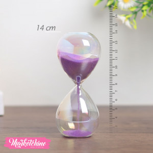  Anti Reflection Sand Clock-Purple  (57 sec )