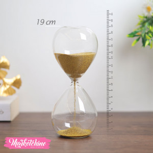 Sand Clock (1.55 min )-Gold (19 cm)