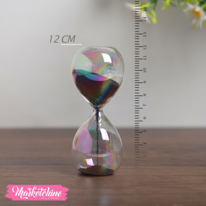  Anti Reflection Sand Clock (43 sec ) -Black (12 cm)