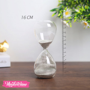 Sand Clock (2.17 min )-Silver (16 cm  )