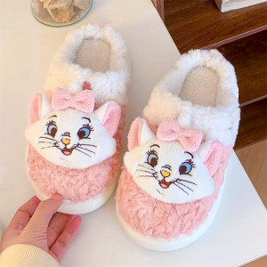Cozy Memory Foam Slippers Soft Warm - Cat  