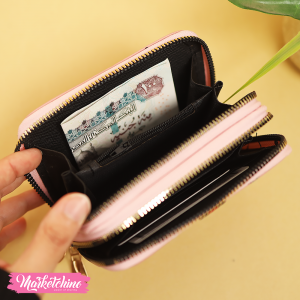 Leather Wallet- Cafe Mickey