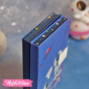 NoteBook-Dark Blue Astronaut ( 5 A )