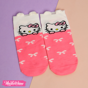  Foot Socks-Hello Kitty
