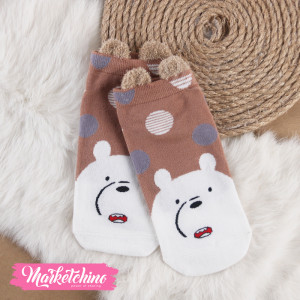  Foot Socks- We Bare Bears-Grizz 