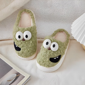 Cozy Memory Foam Slippers Soft Warm - Monster 