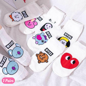 1Pairs Foot Socks Random-Bangtan Boys