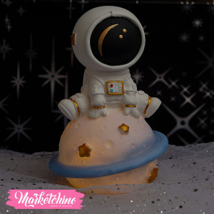 Acrylic Lighting Lamp-Light Blue Astronaut