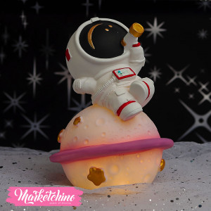 Acrylic Lighting Lamp-Light Purple Astronaut