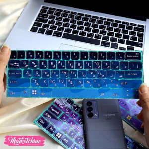 KeyBoard Sticker -Wave