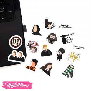 14Pcs Of Laptop Sticker -Harry Potter