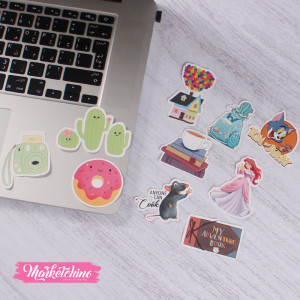  10Pcs Of Laptop Sticker -4