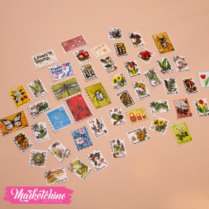 Set OF Stamp Sticker (48)