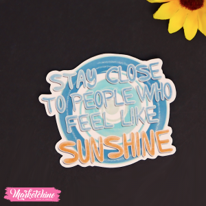 Laptop Sticker-Sun Shine