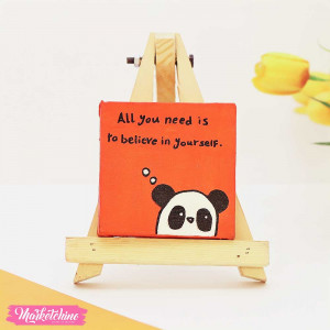 Canvas Mini Tableau-Believe Your Self 