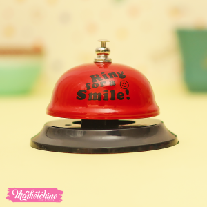 Table Bell-Red Smile 