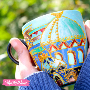 Painted Mug-Islamic Pattern