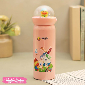 Thermos Flask , Thermal Mug-Pink Duck