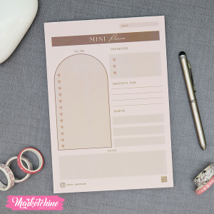 To Do List-Mini Planner-English 