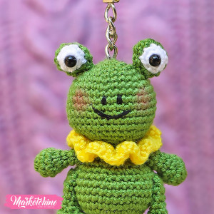 Crochet Keychain-Frog