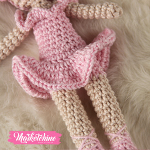 Toy-Ballerina Bunny-Crochet 